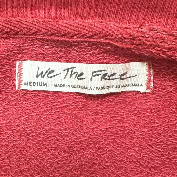 We The Free x Free People Camden Cropped Pullover - Size Medium - Picture 5 of 7